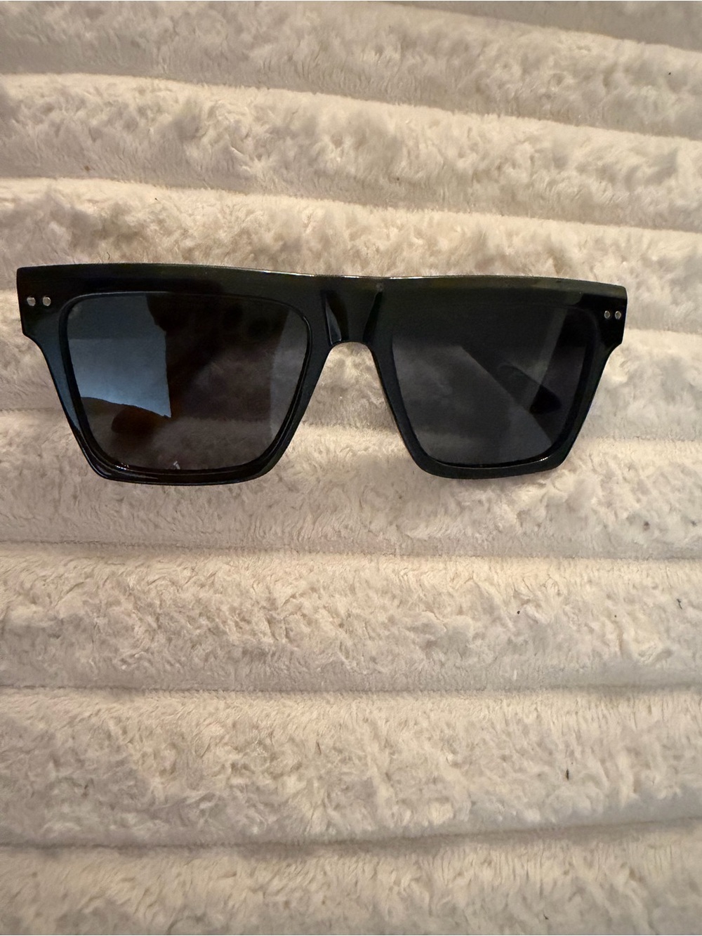 Classic Black Square Women's Sunglasses